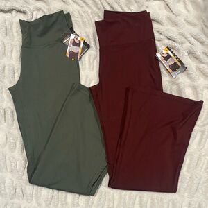 Avia Yoga Flare pants Bundle woman’s size Large